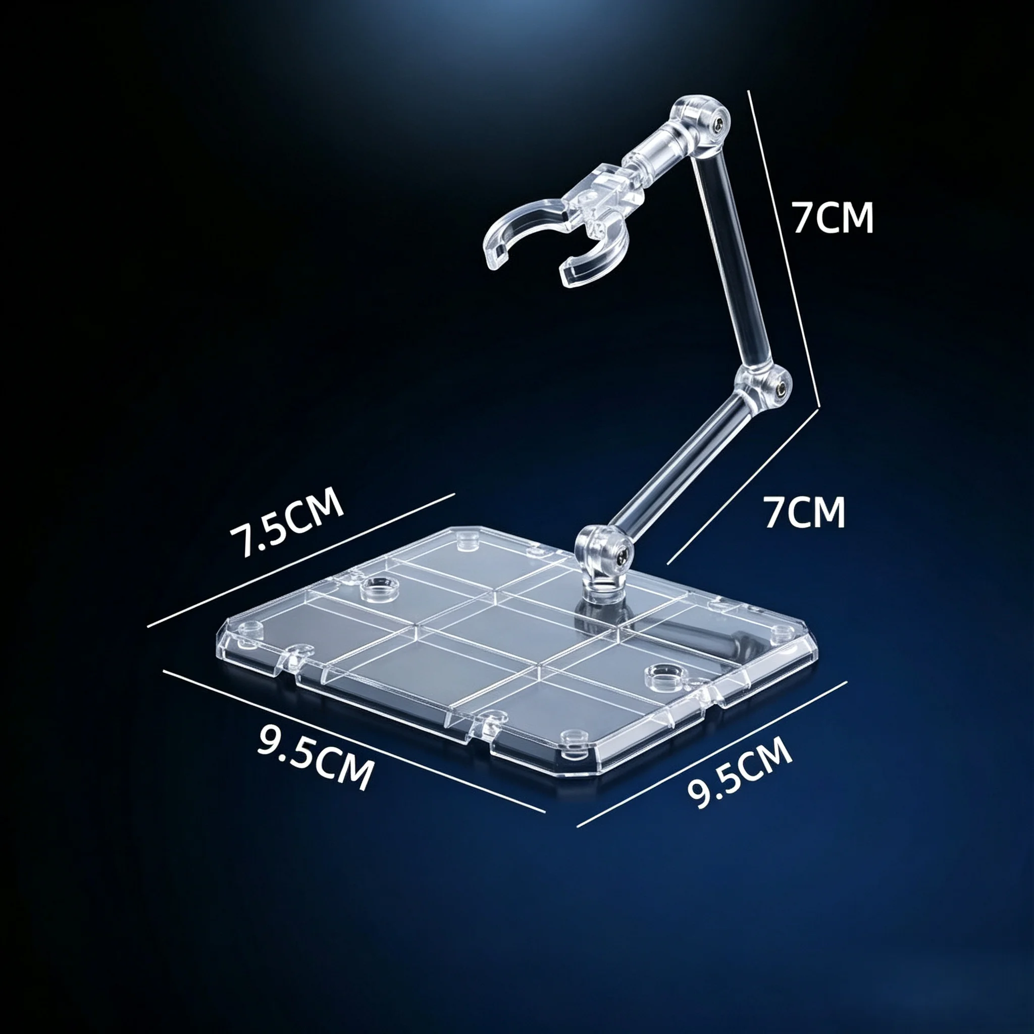 Acrylic Clear Assembly Action Figure Stand