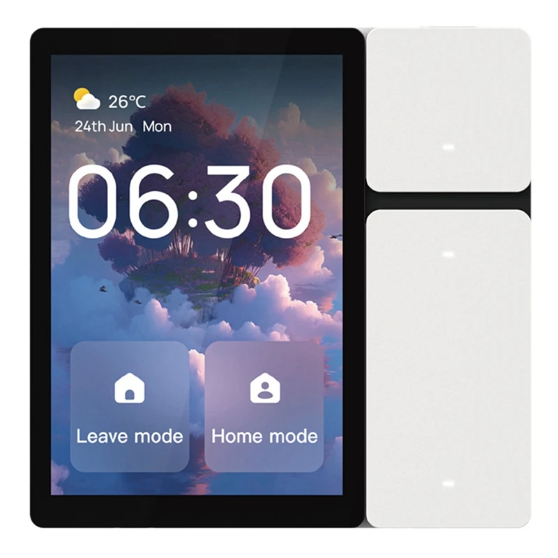 

Wifi Tuya Smart Touch Screen 3.5 Inch Panel Scene Switch IR Remote Control Central Controller For Intelligent Scenes