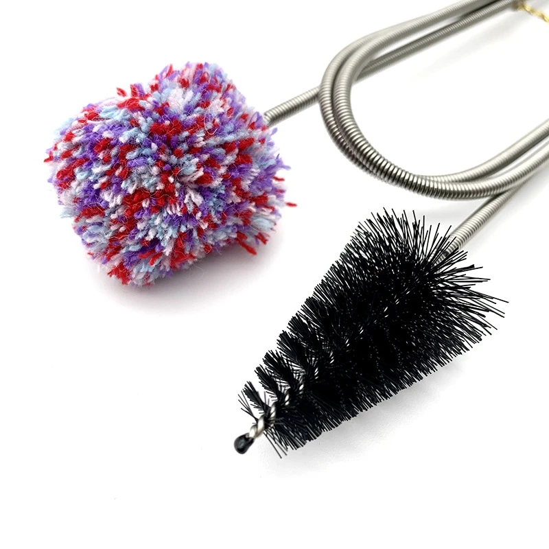 Saxophone Cleaning Brush Double-Headed Dual-Purpose Multi-Purpose Cleaning Brush Wind Instrument Cleaning Accessories