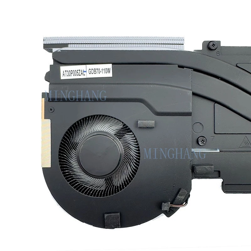M   0F5PP9 New For Dell Precision 7760 110W Thermal Module CPU GPU Heatsink Fan