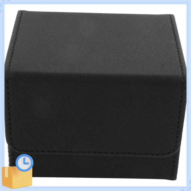 Popular 1 Piece Trading Card Deck Box Card Organizer Protectors Container For 100+ Cards Orange