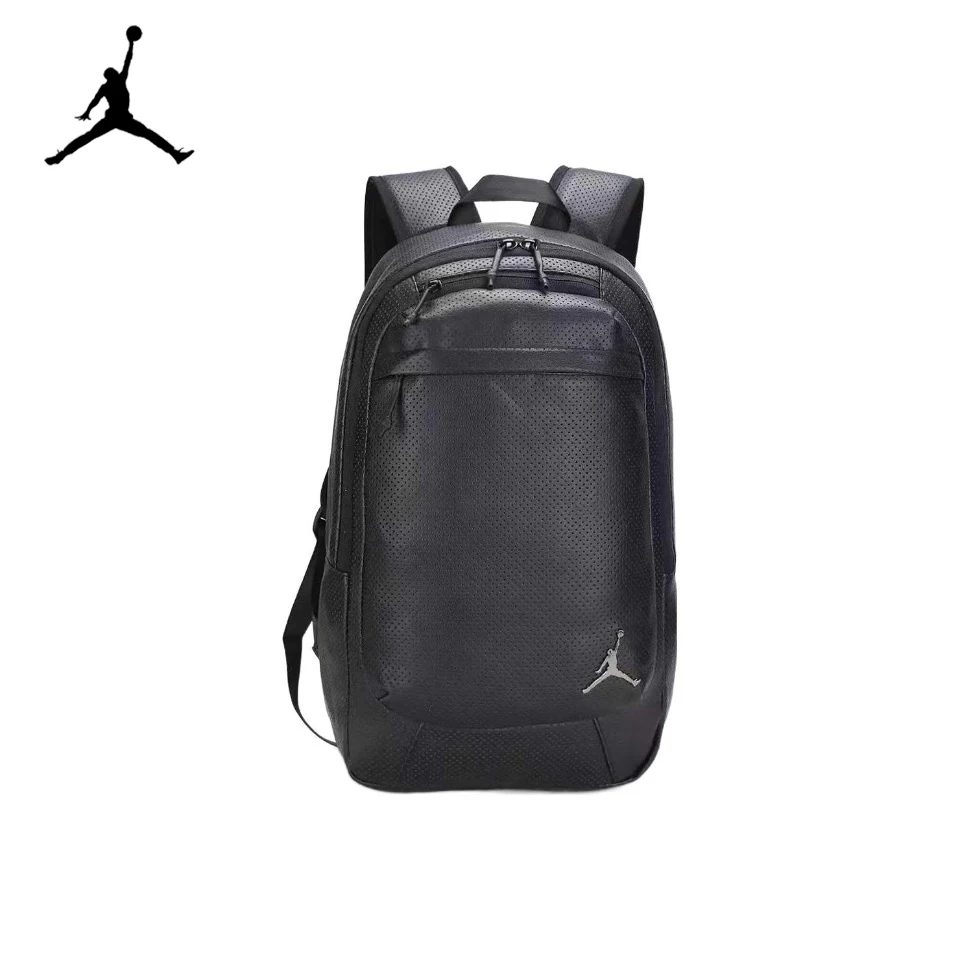 

Оригинальный рюкзак Air Jordan черного цвета, школьный рюкзак на молнии для ноутбука, Повседневная вместительная сумка унисекс, размер 940169-023