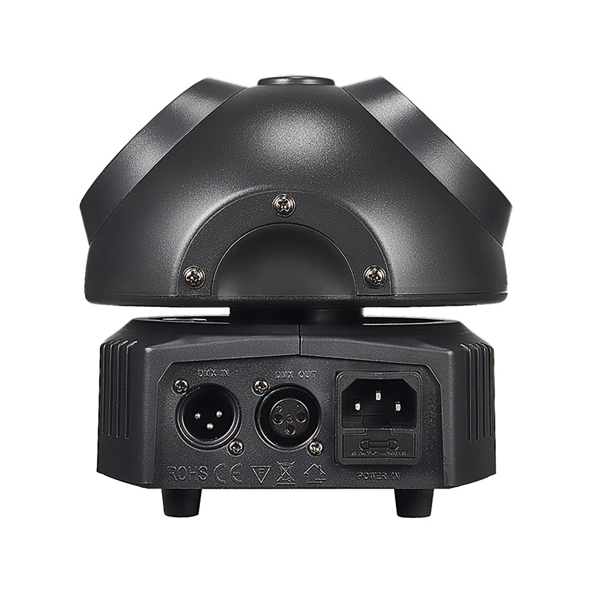 مصابيح تأثير صغيرة 2 في 1 شعاع + ليزر RGBW بألوان كاملة LED + ضوء ليزر أخضر ضوء مسرح DMX مصباح أمامي متحرك