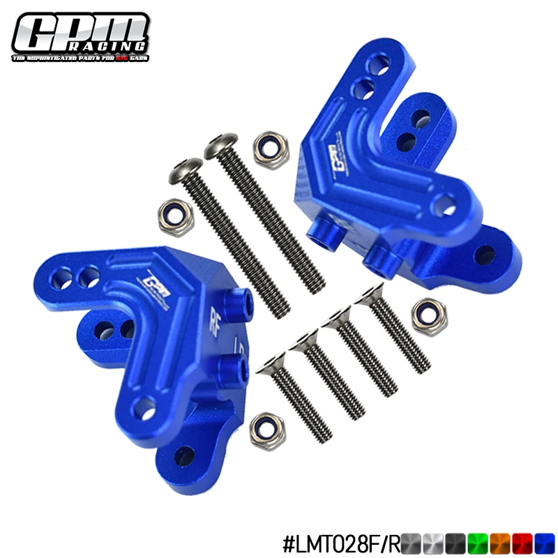 

GPM Aluminum Front/Rear Shock Mount For 1/8 LMT SOLID AXLE 4WD MONSTER TRUCK LOS04022 LOSI