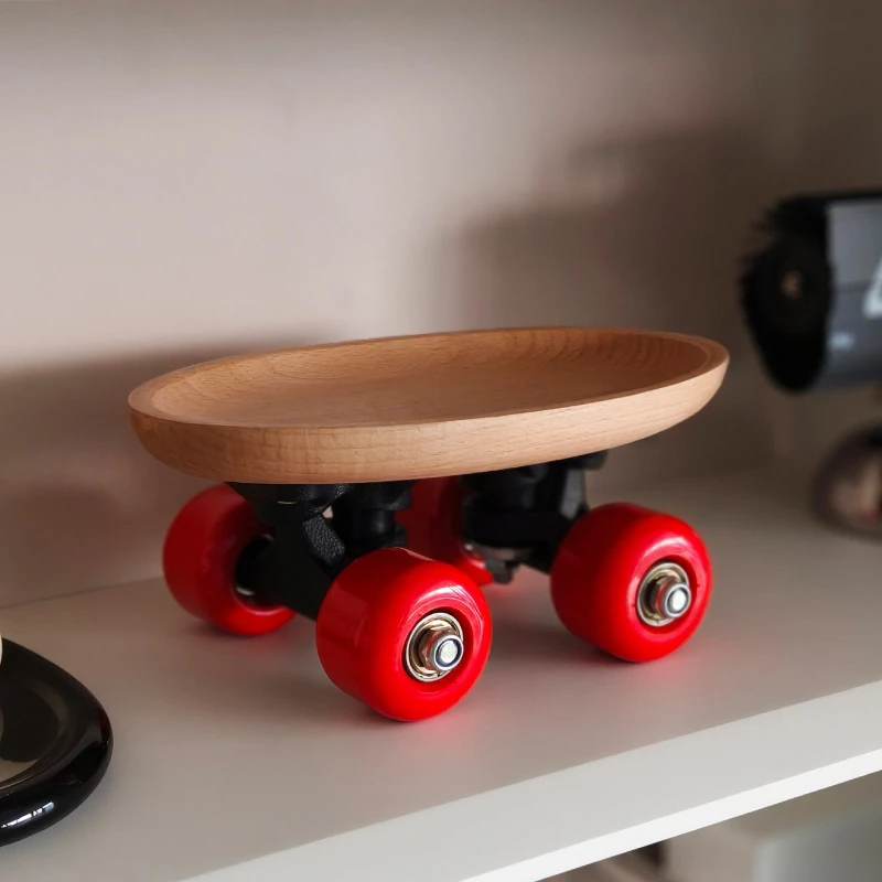 Pulley Tray Movable Creative Design Trays Minimalist Living Room Decorative Tray Modern Coffee Table Desktop Decoration Trays