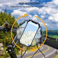 Accessories Versatile Mounting Options Durable Phone Holder For Motorcycle Handlebar Phone Mount Bike Rack Phone Mount