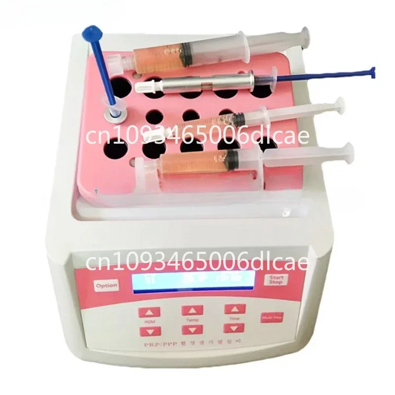 For2.5/5/10ml Syringe Beauty Plasma Gel Heating Machine 150W Face Filling Plasma Gel Machine for PRP PPP Gel Biofiller Treatment