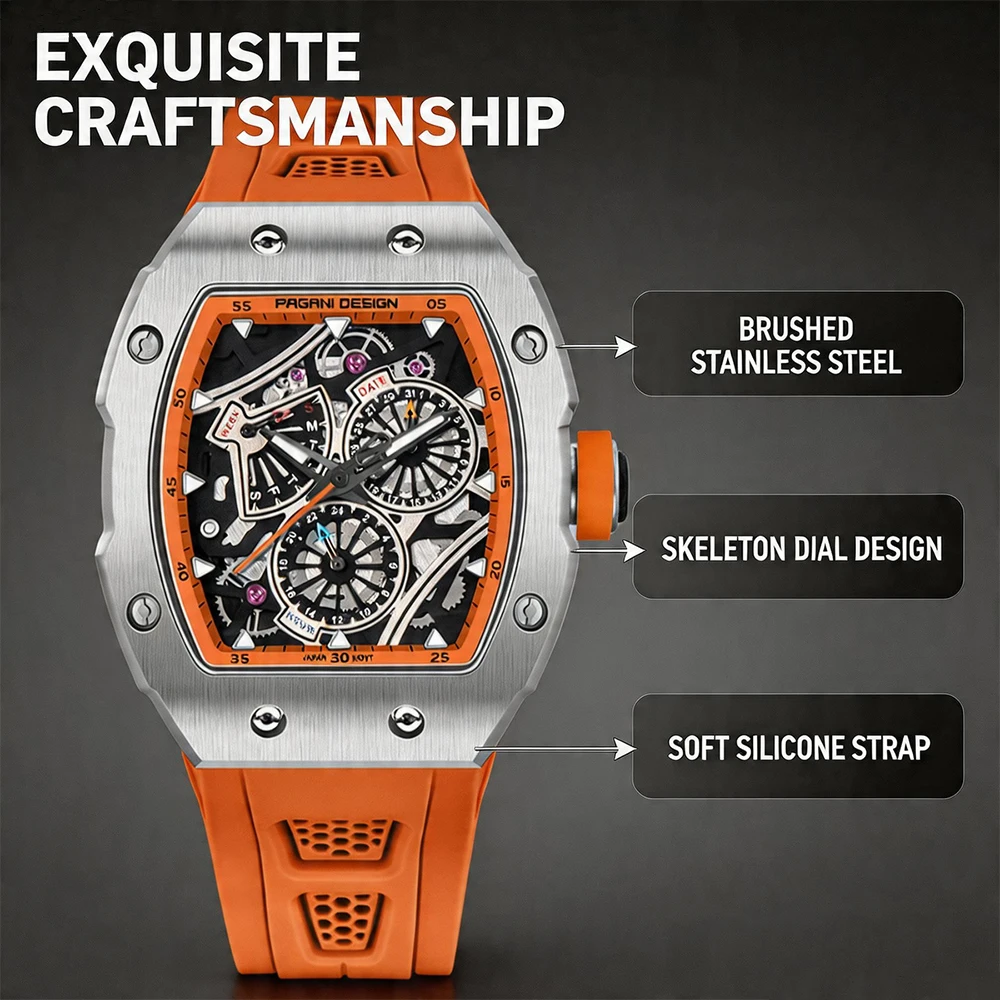 Pagani Design's New Luxury Top - огляд і ціна Luxury Watch Hublot