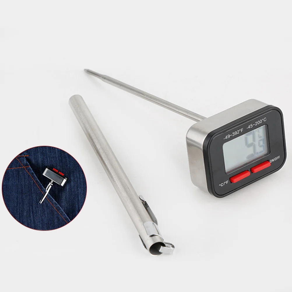 Tea Digital Coffee Lightweight Coffee Thermometer For Home Commercial Cafe Milk Tea Thermometer Use