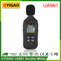 UYIGAO UA961 High-Precision Digital Display Decibel Meter Noise Meter Portable Noise Detector Sound Level Meter