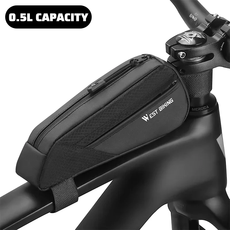 WEST BIKING Borsa Da Telaio Leggera: Il Tuo Triangolo Superiore Sempre In Ordine! Bici Da Corsa O MTB