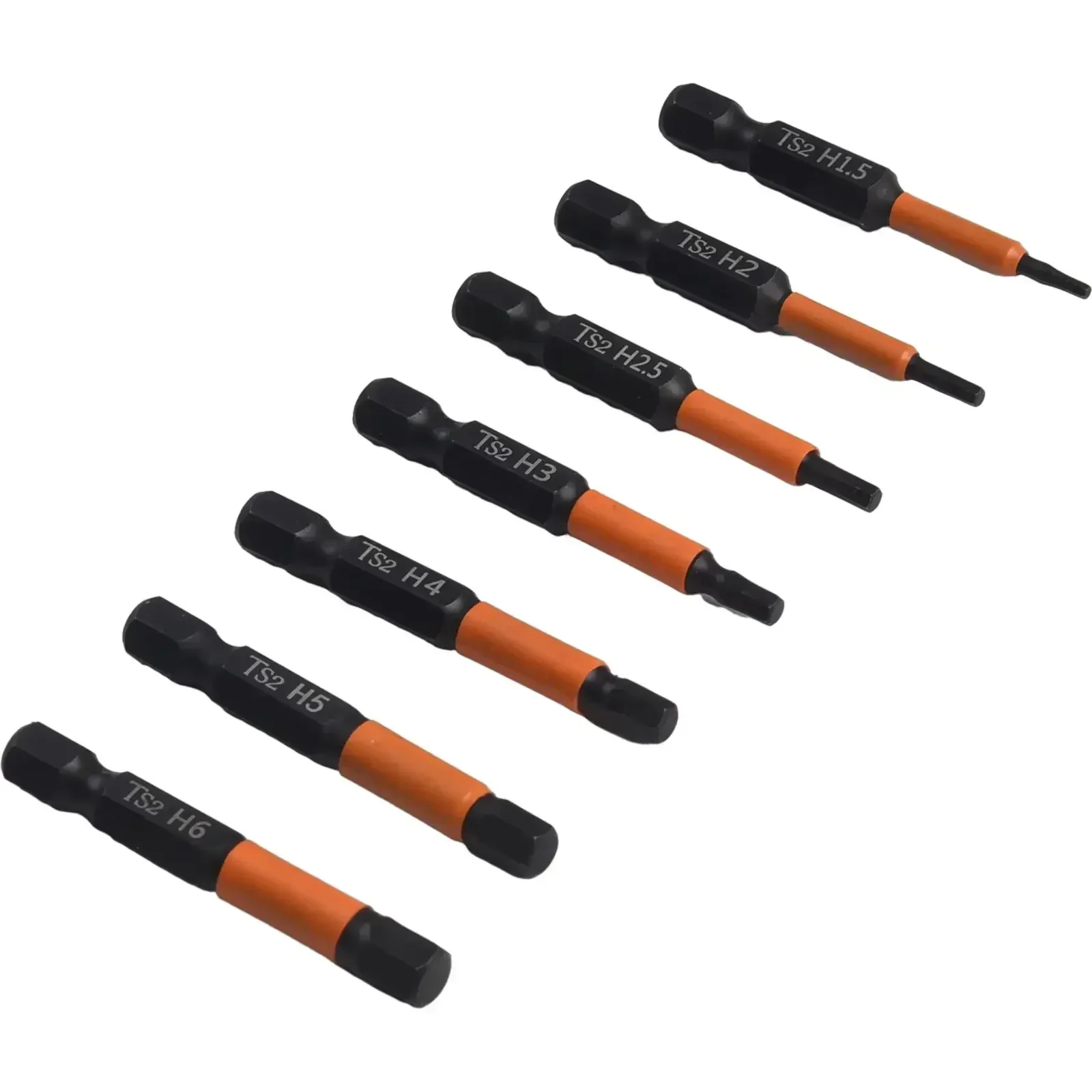 

7PC Hex Key Screwdriver Wrench Magnetic Screwdriver 1/4 Shank Screwdriver Bit Set H1.5-H6 Electric Screwdriver Set Hand Tools