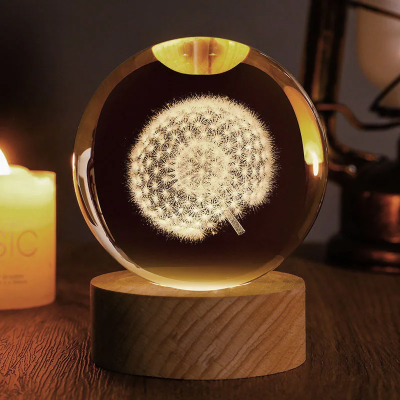 Crystal 3D Ball Las… - image