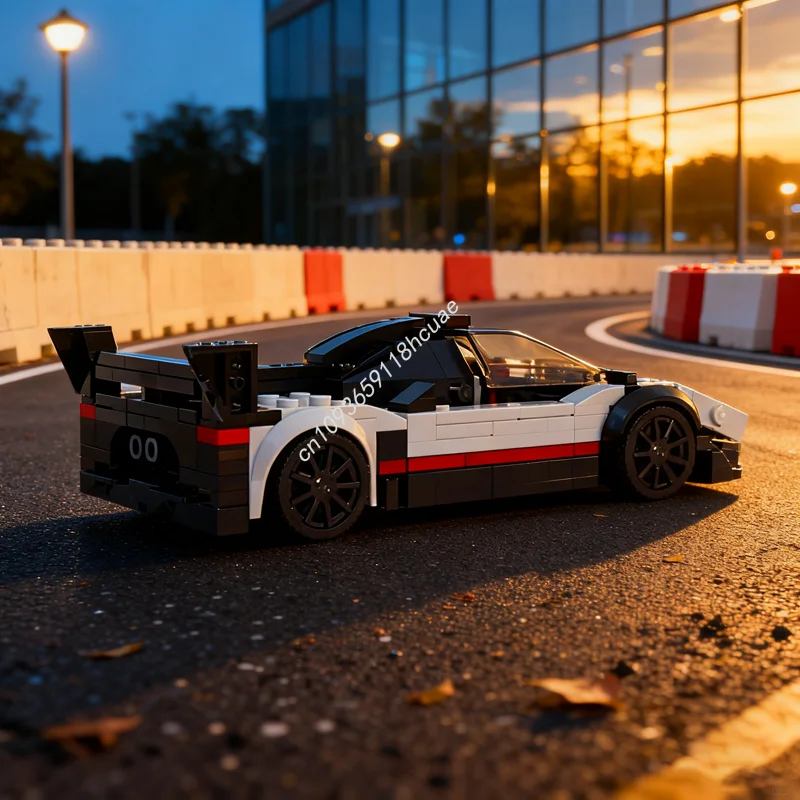 

294 шт. MOC Pagani Zonda R Evol очень городская модель строительные блоки архитектурные игрушки DIY творческий кирпич Рождественский подарок на день рождения