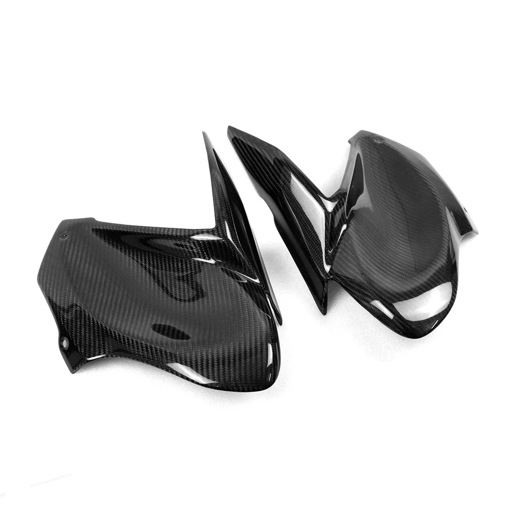 Für Kawasaki Z900 Carbon Fiber Front Tank Abdeckungen Trim Guards Side Trim Protektoren Panels Motorrad Zubehör 2017 2018 2019