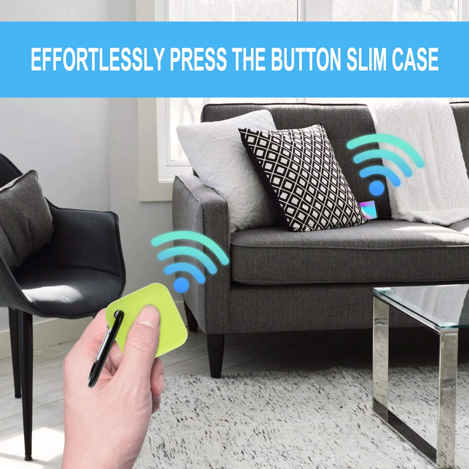 

2 шт. умный силиконовый чехол для плитки, устойчивый к мате, простая установка, аксессуар для переноски, ключ