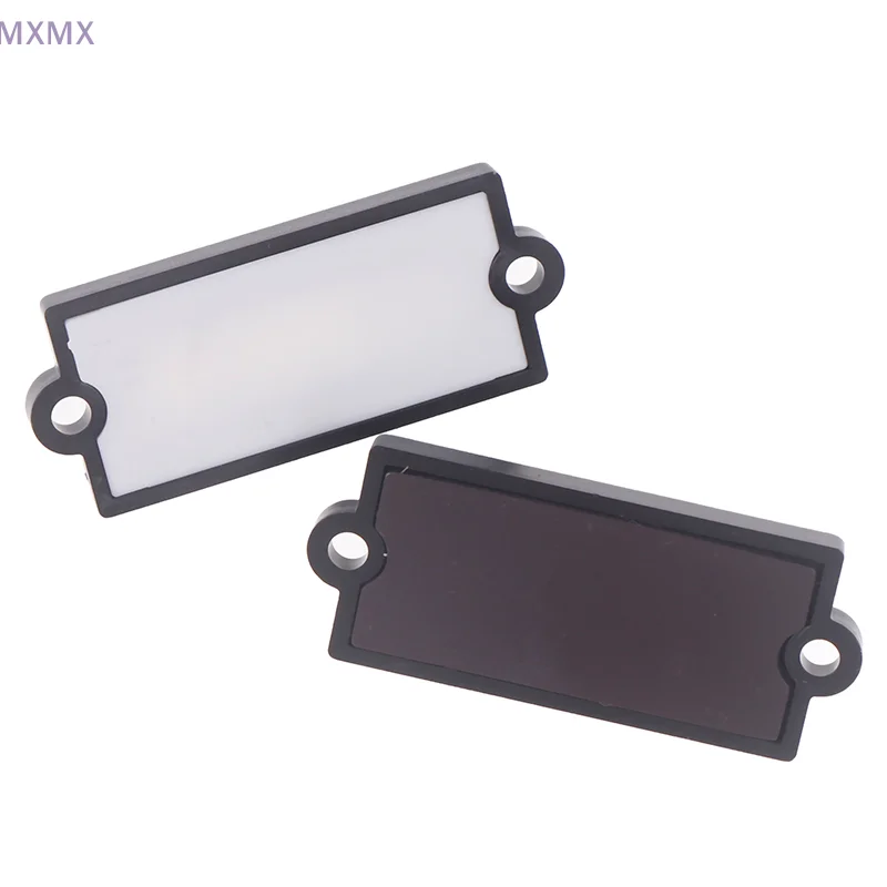 1/4Pcs Magnet Plastic Level Indicator Mini Bubble Leveler For Photo Frame Desk Daily Leveling Analysis Instruments