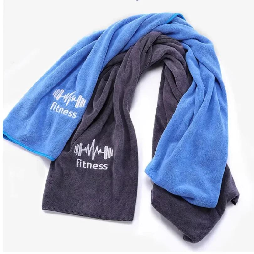 Toalla deportiva, toalla de gimnasio, toalla de baño de secado rápido, absorción de agua para exteriores, para correr, baloncesto, 1 unidad
