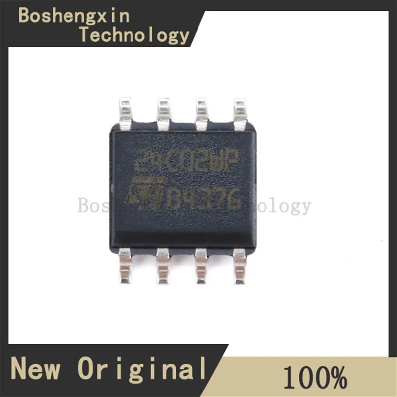 10 قطعة M24C02-WMN6TP 2 كيلوبيت المسلسل I2C حافلة EEPROM SOIC-8 M24C02-WMN6TP