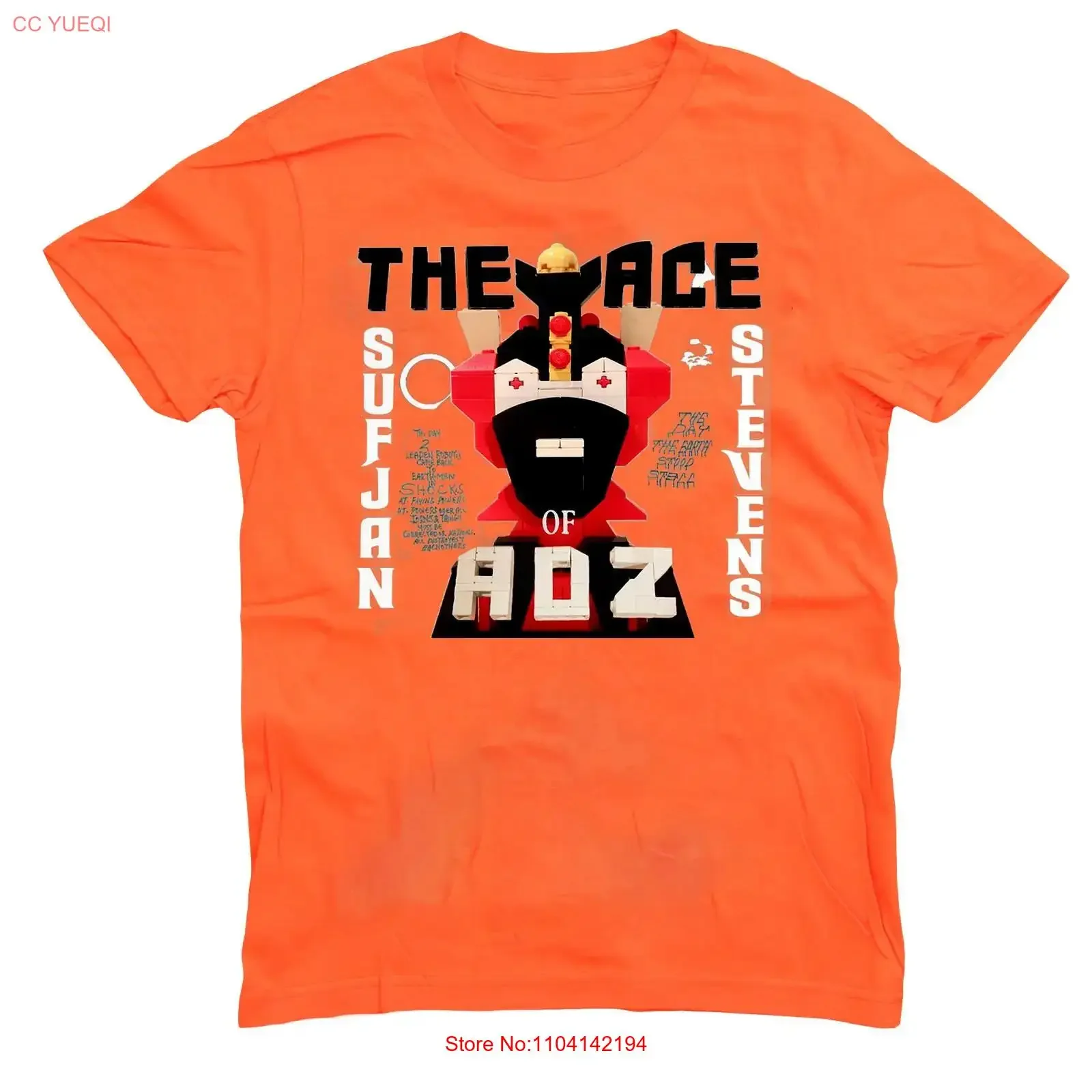 Sufjan Stevens The Age of Adz Album for Fan S to 5XL T shirt vintage Washed Soft homme Top For Everyday Wear Comfortable