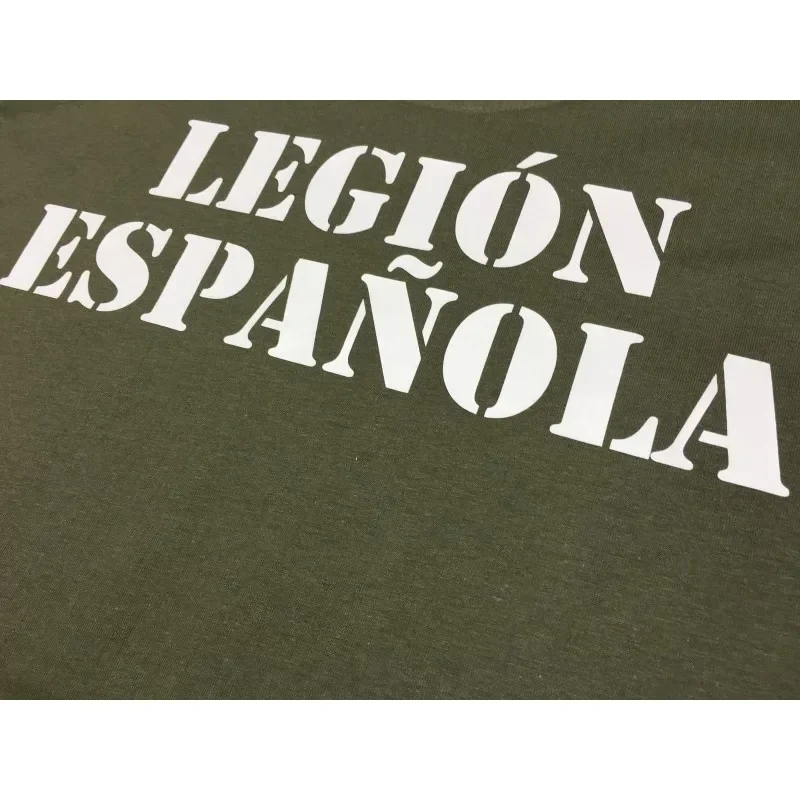 Legión Extranjera Española BRILIB XXIV LIBANO Men T-Shirts Short Sleeve Casual 100% Cotton Shirts Size S-3XL