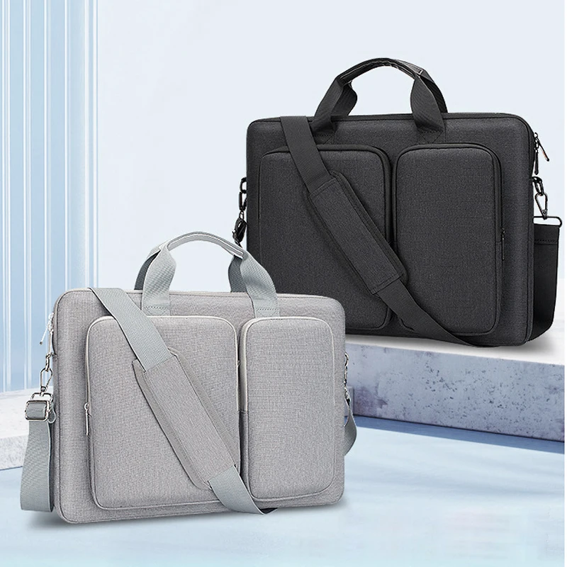 

Портфель для ноутбука 15,6 с плечевым ремнем, чехол для Chromebook большой емкости, компьютерные аксессуары для Lenovo Legion Go 15,6 Macbook Air