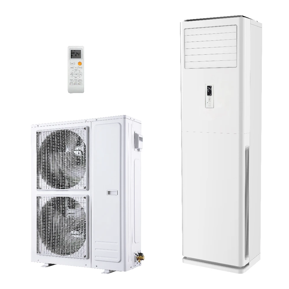Unité de climatisation commerciale intelligente Wi-Fi haute qualité, économe en énergie, 5 HP, 8 HP, 10 HP, automatique, refroidie par air, DX, colonne sur pied