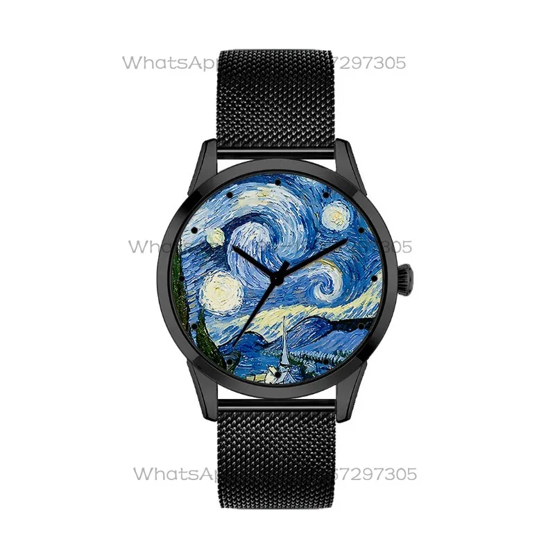 24-Hour Shipping Star Creative Concept Original Watch Male and Female Students Couple Gift Personalized Quartz Watch