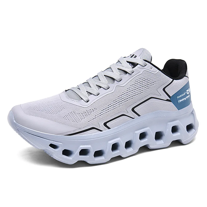 

2026 Hot Sales Mesh Running Shoes Men Fashionable Thick soled Sneakers Outdoor Casual Shoes Ultra Light Breathable Jogging Shoe