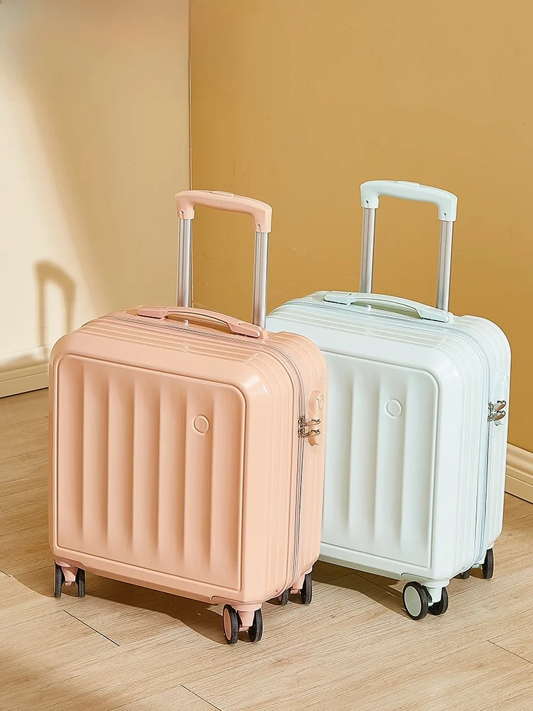 

4-Inch Carry-On Suitcase Lightweight Password Box for Men And Women Faionable Trendy Polyester ABS PC Material