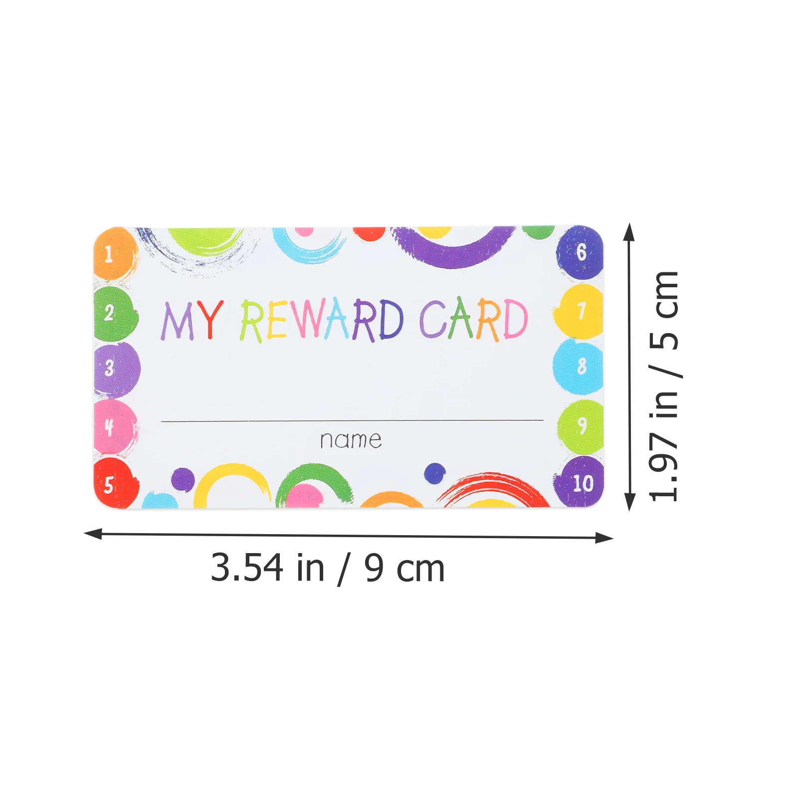 

2pcs Cartoon Punch Cards Reward Stickers For Classroom Incentive Encouraging Multifunctional Paper Business Loyalty Cards