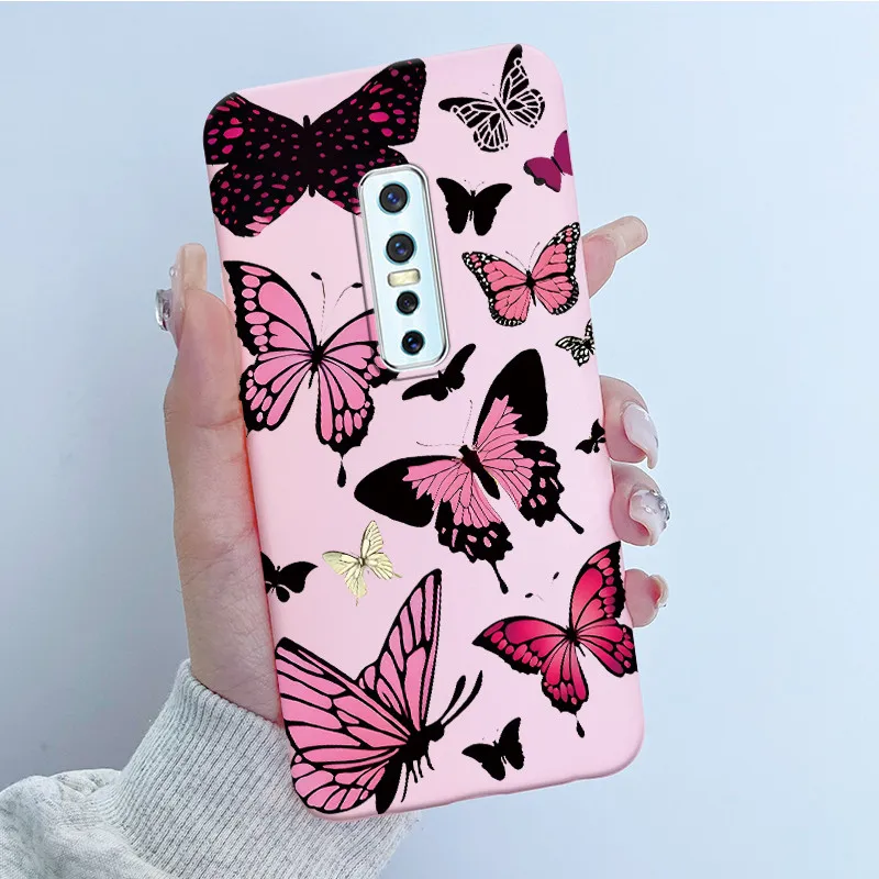 For Vivo V17 Pro Case Lovely Labubu Cat Dragon Funda Slim Soft Silicone Phone Cover For Vivo V 17 Pro VivoV17 Pro 1909 1910 Capa