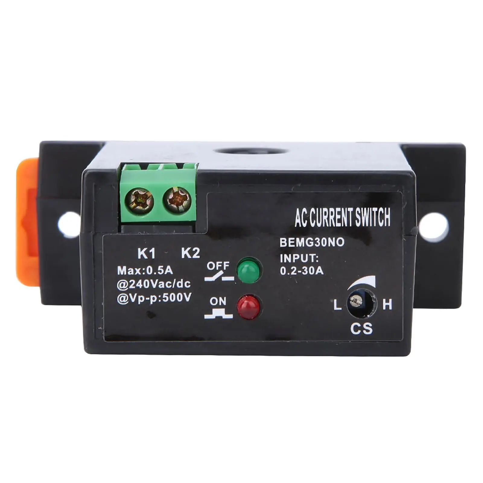 

Adjustable Flameproof Current Sensing Switch 0.2-30A 40-400Hz 0.5A 12-240VAC/DC IP30