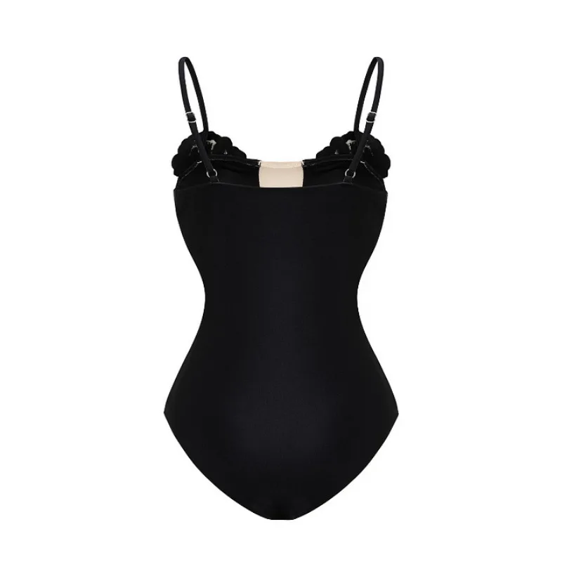 One Piece Swimsuit For Women One-Piece Swimsuit Rhinestone Rose Hot Spring Resort Royal Sister Wind Swimsuit Women