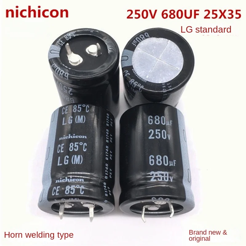 (1PCS)NichiCon electrolytic capacitor 250V680UF 25X35 in stock 680UF 250V 25 * 35