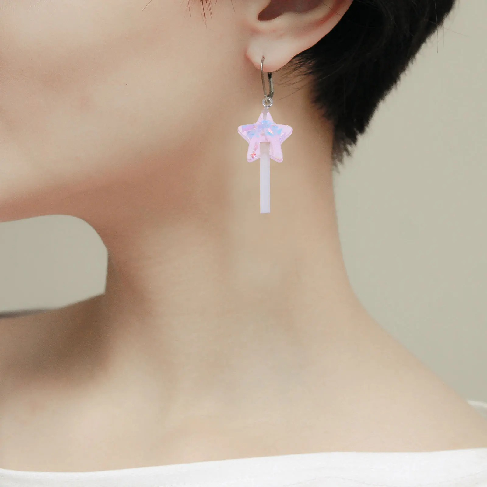 30Pcs Colorful Resin Pendants Jewelry Making Charms Kit Earring Necklace Keychain Bracelets Supplies for Women Men