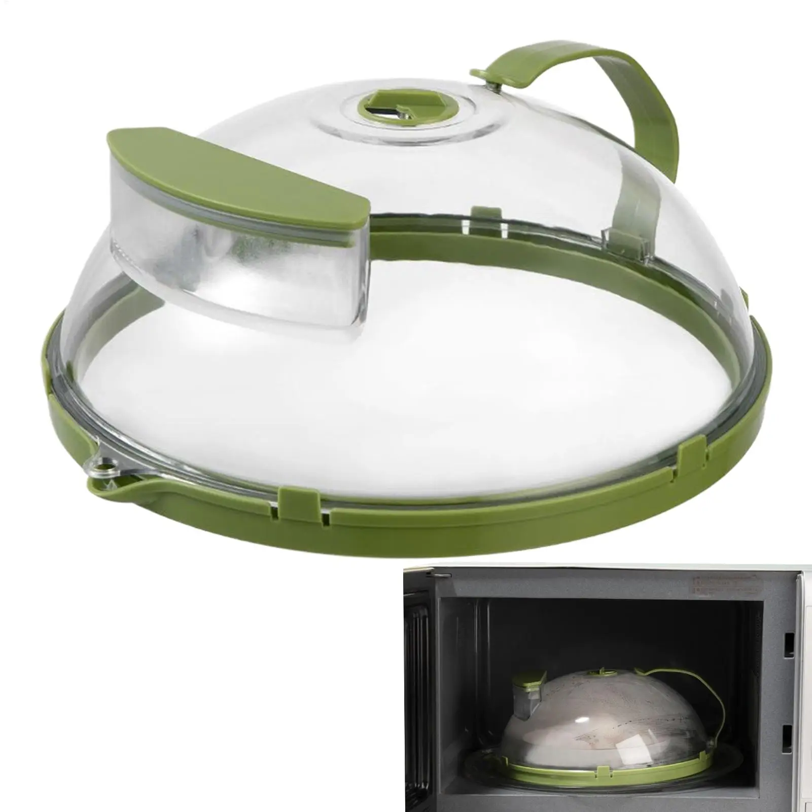 Microwave Splash Heating Cover High Temperature Resistant Water Injection And Oil Splash-Proof Fresh-Keeping Fresh-keeping Cover