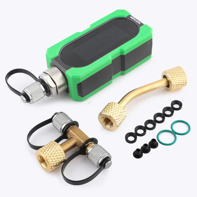 MVG‑1 Digital Vacuum Gauge, Digital Display Absolute Pressure Meter for Air Conditioner Vacuum Pumping