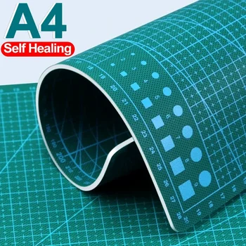두꺼운 A4 자기 치유 양면 커팅 매트 유연한 보드 도구 패브릭 가죽 종이 공예 Diy 도구 공예 용 플레이트 패드