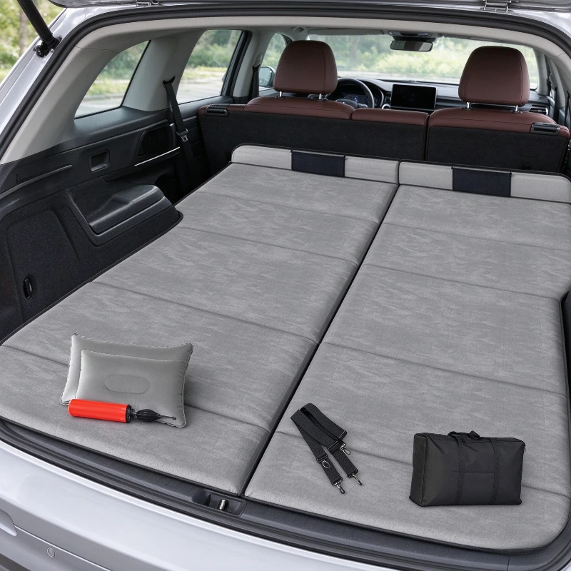 SUV Special Car Mattress, Trunk Folding Sleeping Mattress, Car Rear Seat Extension Board, Portable Sleep Pad for Road Trip