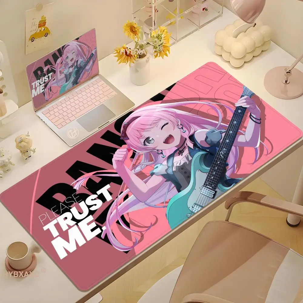 

Аниме BanG Dream MyGO Takamatsu Tomori Chihaya Anon Коврик для мыши XXL Большой коврик для мыши в стиле аниме для ноутбука ПК Нескользящий коврик для клавиатуры Настольный коврик