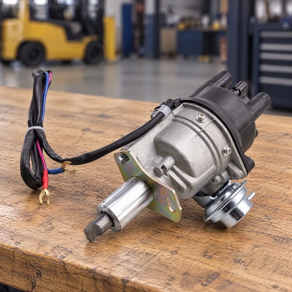 Distributor 2210000H11 Replacement for Nissan For Forklift H20 OLD Style Engine No Programming Simple Installation