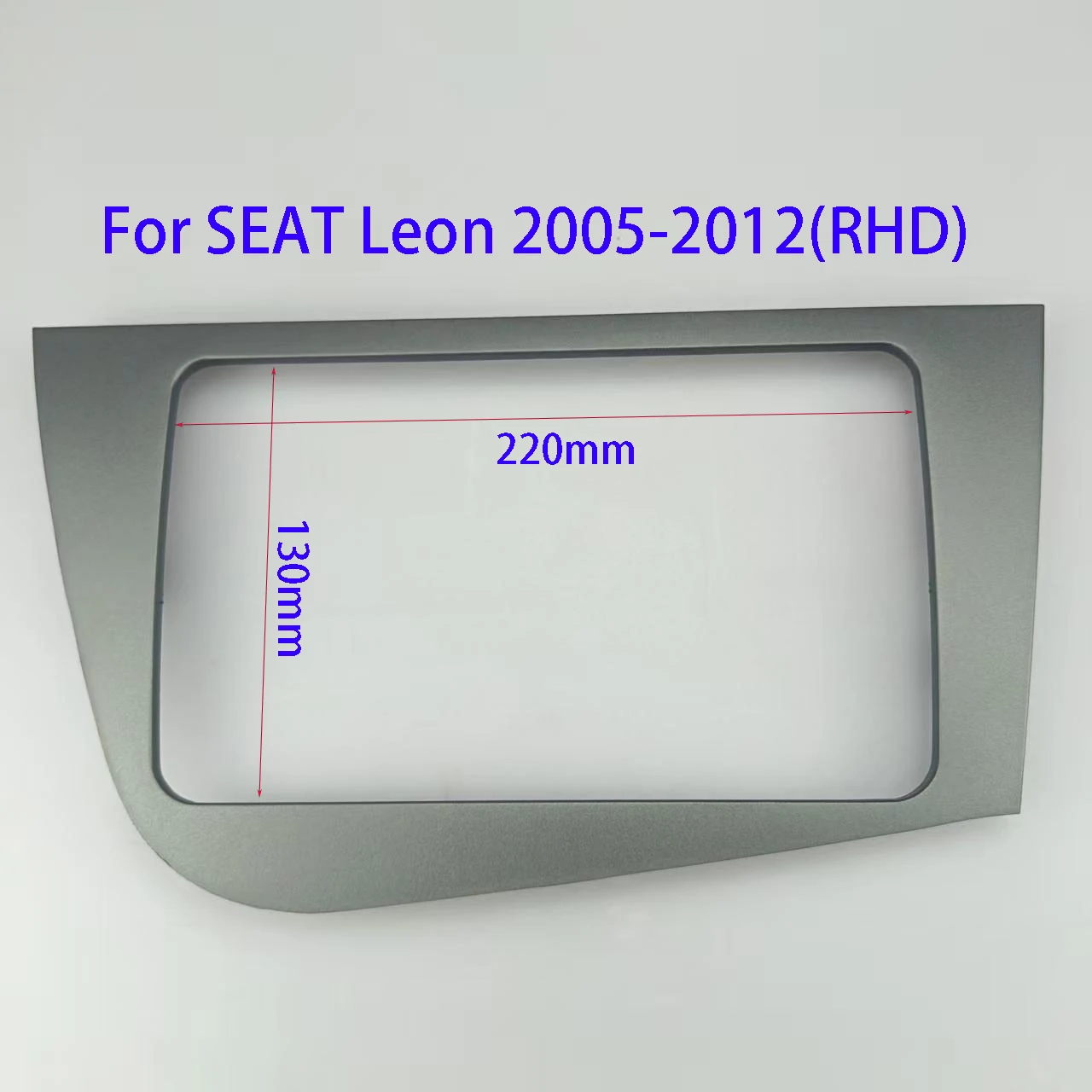 

Radio Fascia for Seat Leon Double Din Head Unit Stereo Panel Dash Mounting GPS Navigation Installation DVD Trim Face Frame Bezel