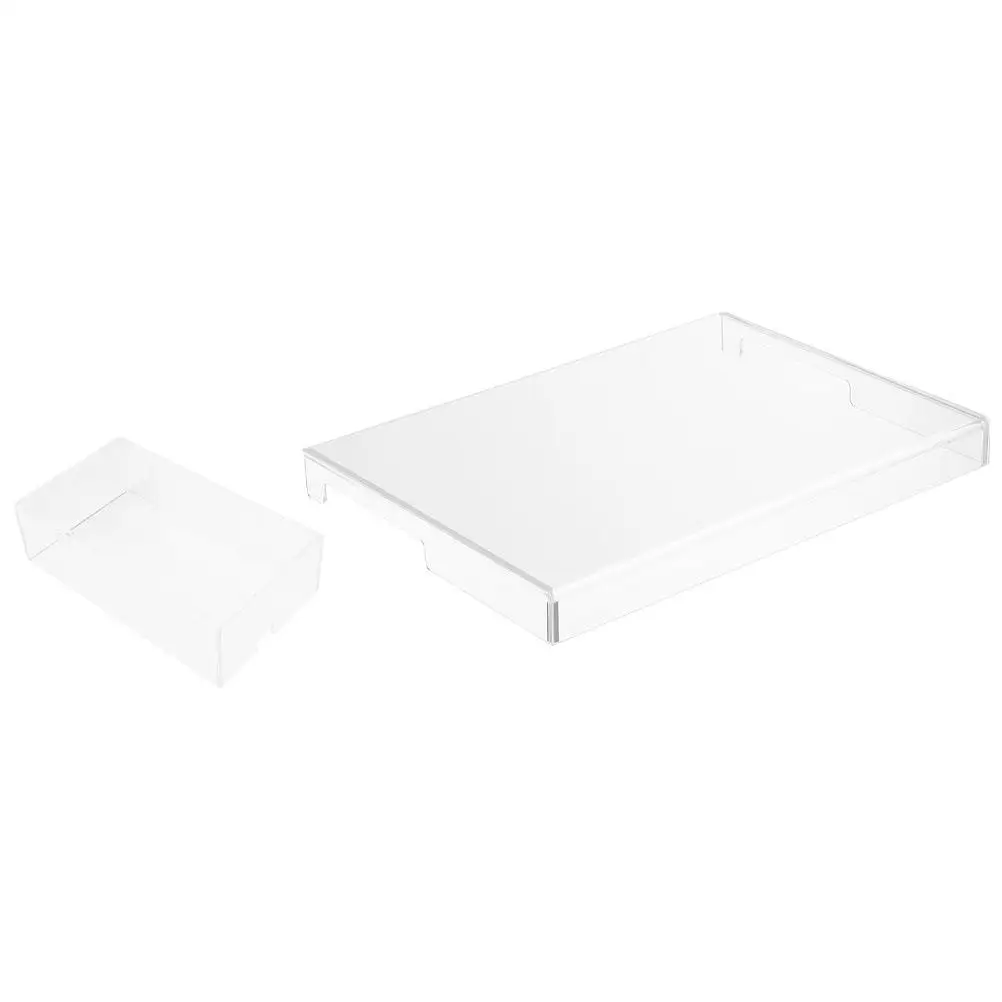 

2pcs Keyboard Dust Cover Clear Acrylic Protector Laptop Anti scratch Waterproof Covers for Desktop Notebook Mechanical Guard