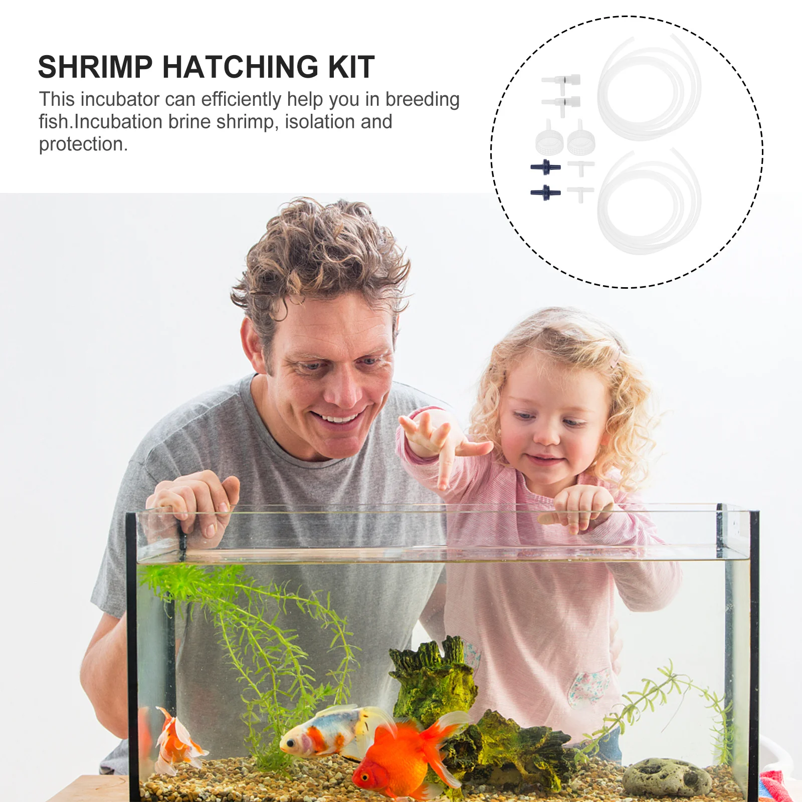 

2 set Shrimp Hatchery Kit Diy Artemia Hatching Tool For Fish Tank Breeding Easy Clean Isolation Protection Soda Bottle