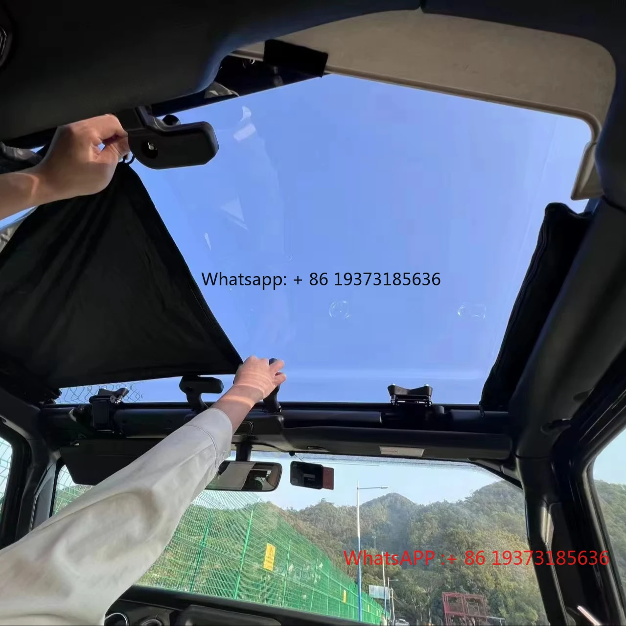 

Прозрачный люк для Jeep Wrangler JL, модифицированный мягкий люк на крыше, прозрачный люк для Gladiator JT, новый дизайн