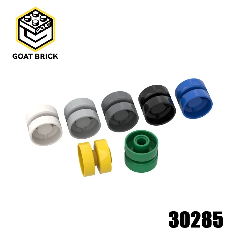 

10 шт. детали MOC 30285, колесо 18x14, совместимые кирпичи, сделай сам, сборные строительные блоки, частицы, детская головоломка, игрушка для мозга, подарок