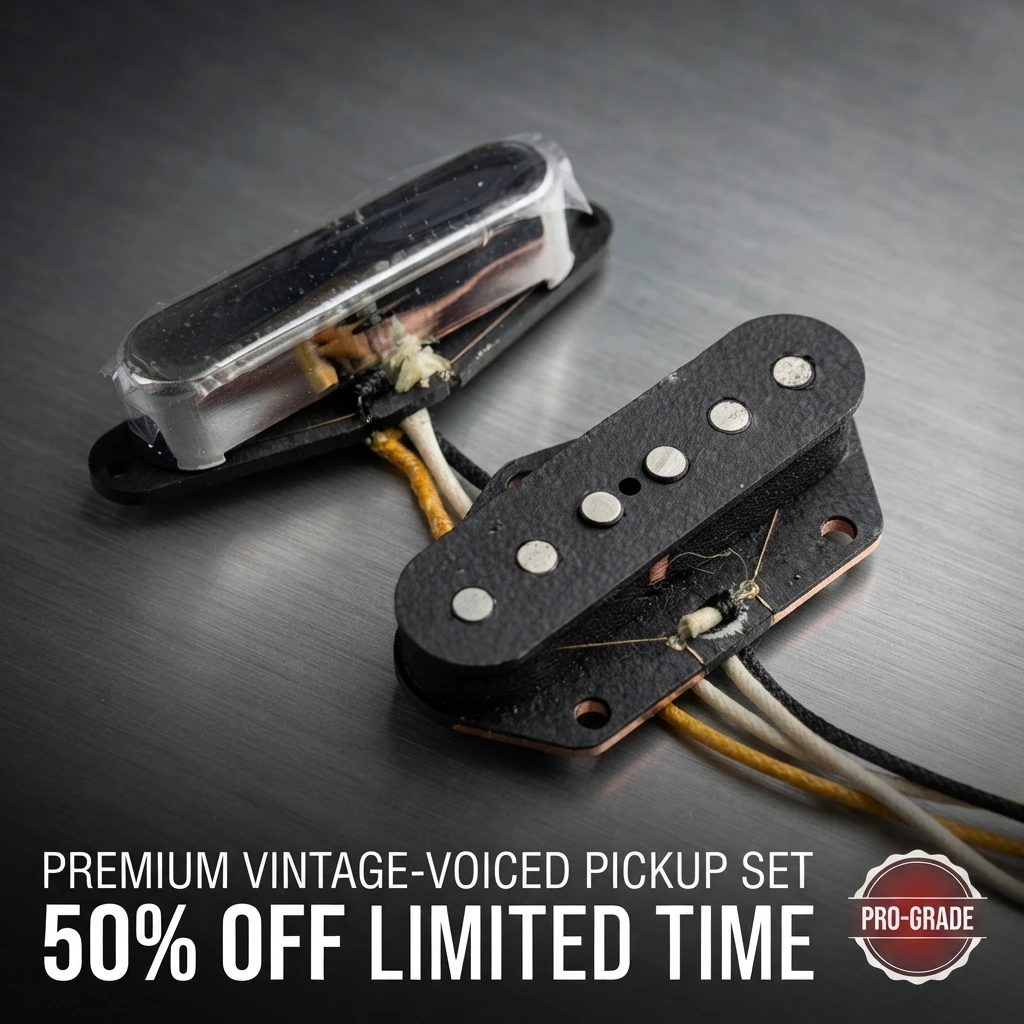 Texas Electric Guitar Pickups TELE Pickups Classic Alnico 5 Magnet Strap Flat Bar Staggered Pole Bridge TL Accessories