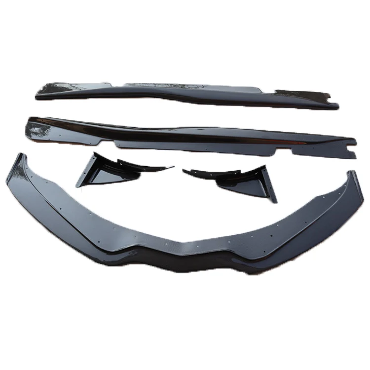 

Высококачественный карбоновый передний сплиттер, боковые юбки и задний спойлер для Chevrolet Corvette C7