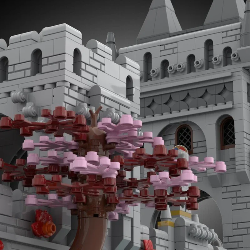 3210pcs MOC Medieval River Crossing Modular Architecture Castle Building Blocks Set Assembly Creativity Bricks Toys Kid DIY Gift